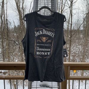 Torrid Charcoal Jack Daniels Heather Grey Tank